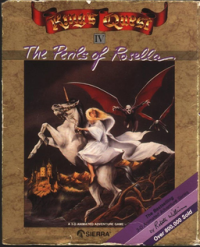 King's Quest IV - The Perils of Rosella Atari ST US box art